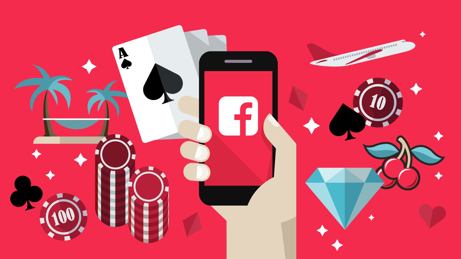 Facebook Gewinnspiel auf Mobile